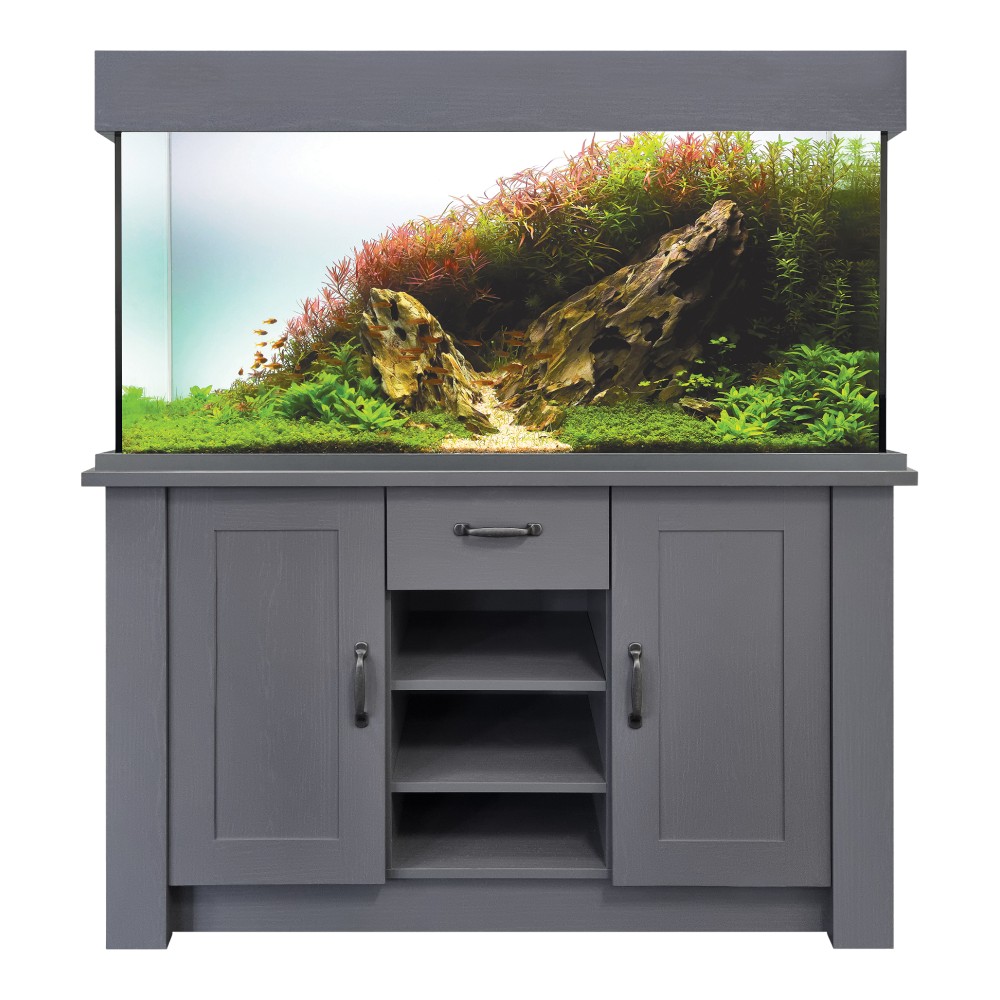 AquaOne OakStyle 230 Shaker Style Slate Grey T+C