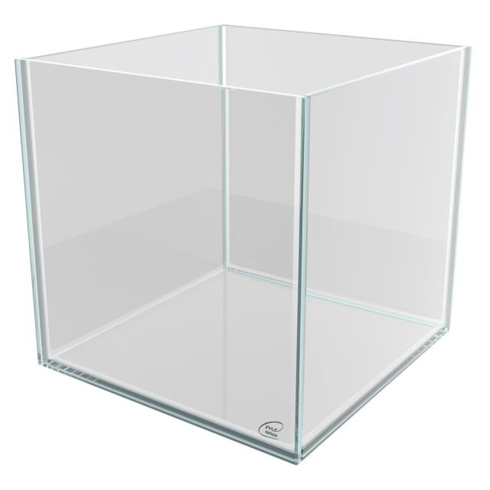 Me Cubito White Glass Basin (30 x 30 x 30 cm) 5 mm Extra Clear