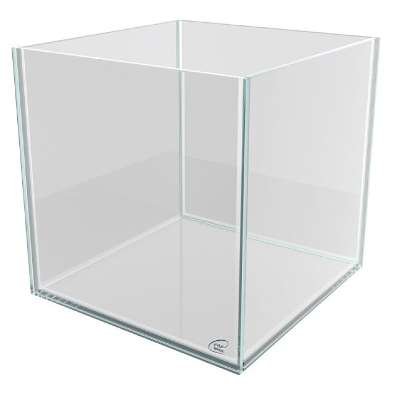 Me Cubito White Glass Basin (20 x 20 x 20 cm) 5 mm Extra Clear