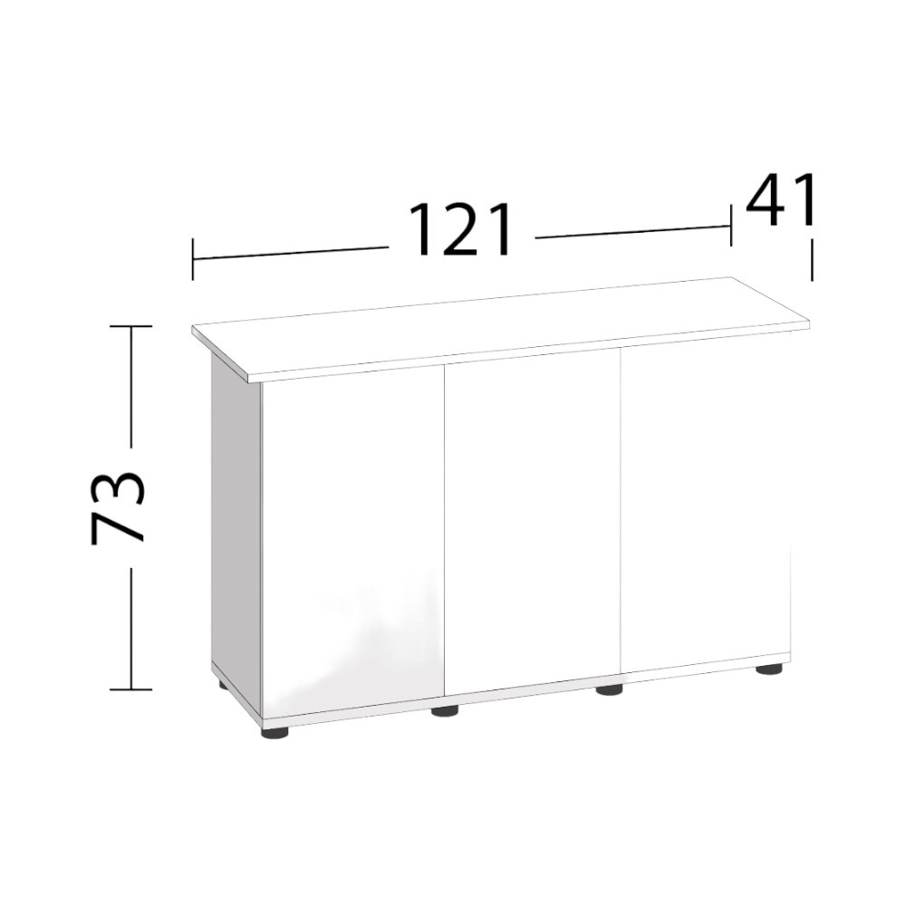 Juwel Rio 240 Grey Cabinet