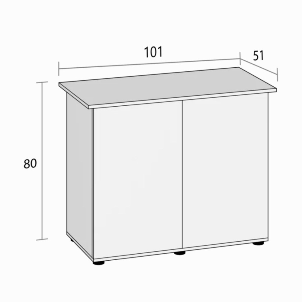 Juwel Rio 290 Light Wood Cabinet