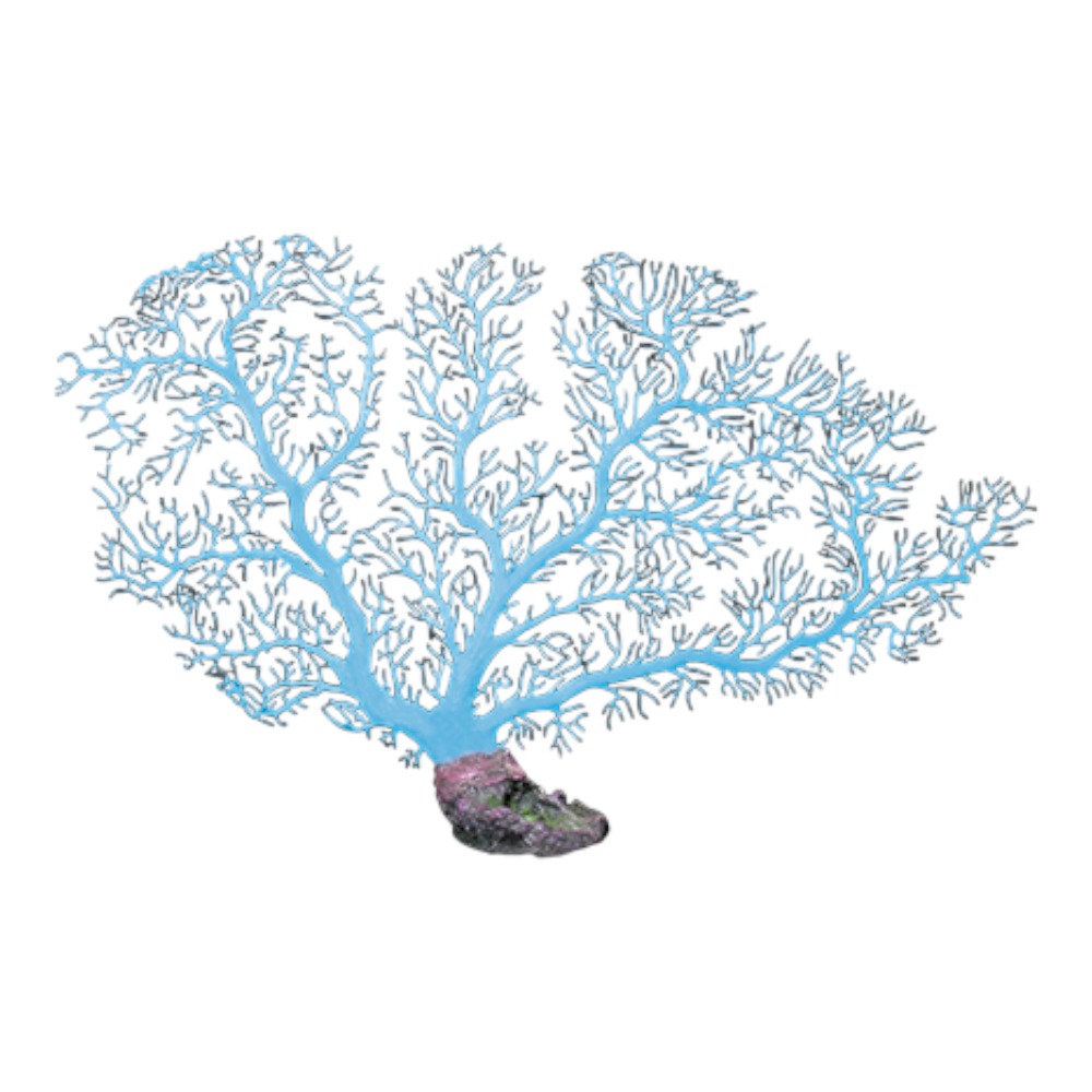 AquaOne Coral Fan Blue 60x41cm (L)