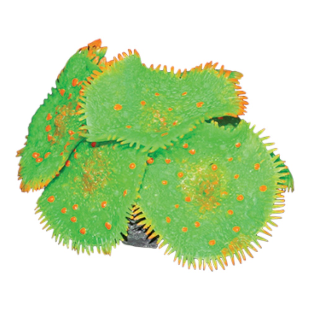 AquaOne Copi Coral Mushrooms 7.5x7.5x4cm Green