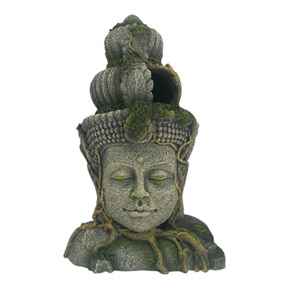 AquaOne Aztec Figure Head Ruin 19x14x29cm