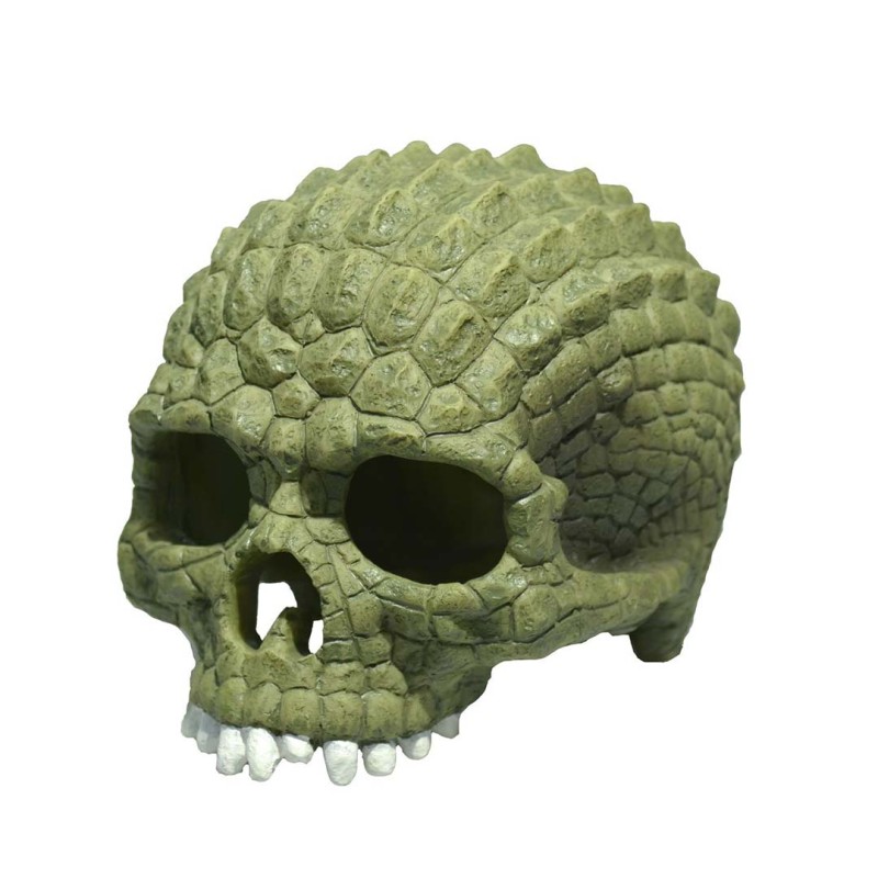 AquaOne Alligator Green Skull