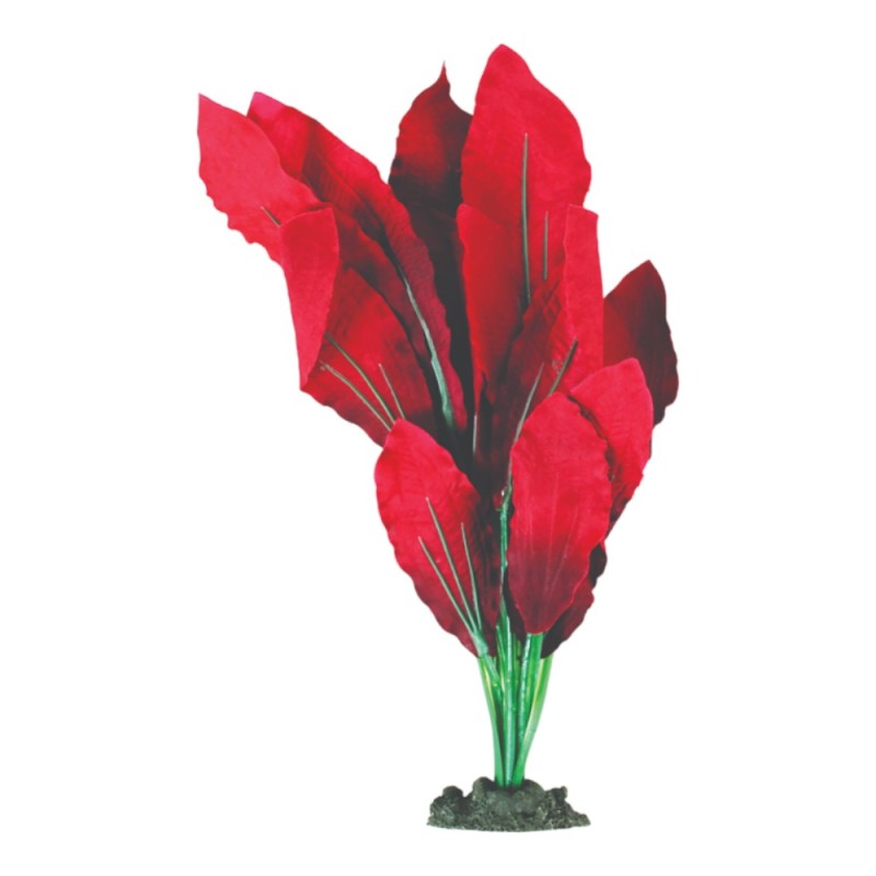 AquaOne Silk Plant 30cm Amazon Red