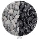 WIO Black Venom Gravel, Size 8-40mm Mix-2 kg