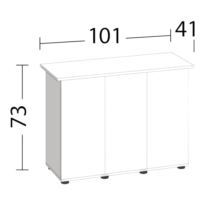 Juwel Rio 180 Light Wood Cabinet