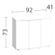 Juwel Vision 180 White Cabinet