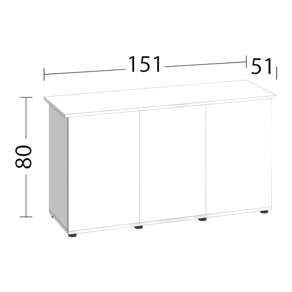 Juwel Rio 450 White Cabinet