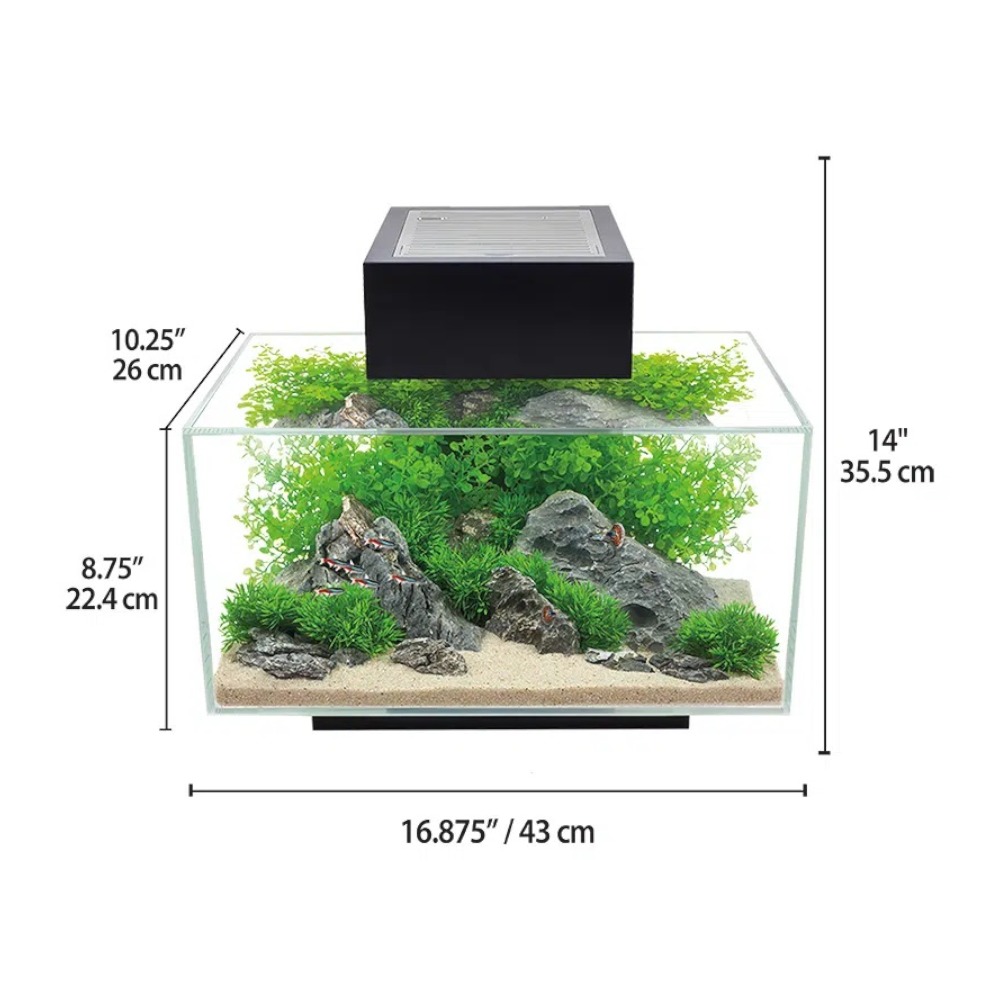 Fluval Edge 2.0 23L Aquarium Gloss White