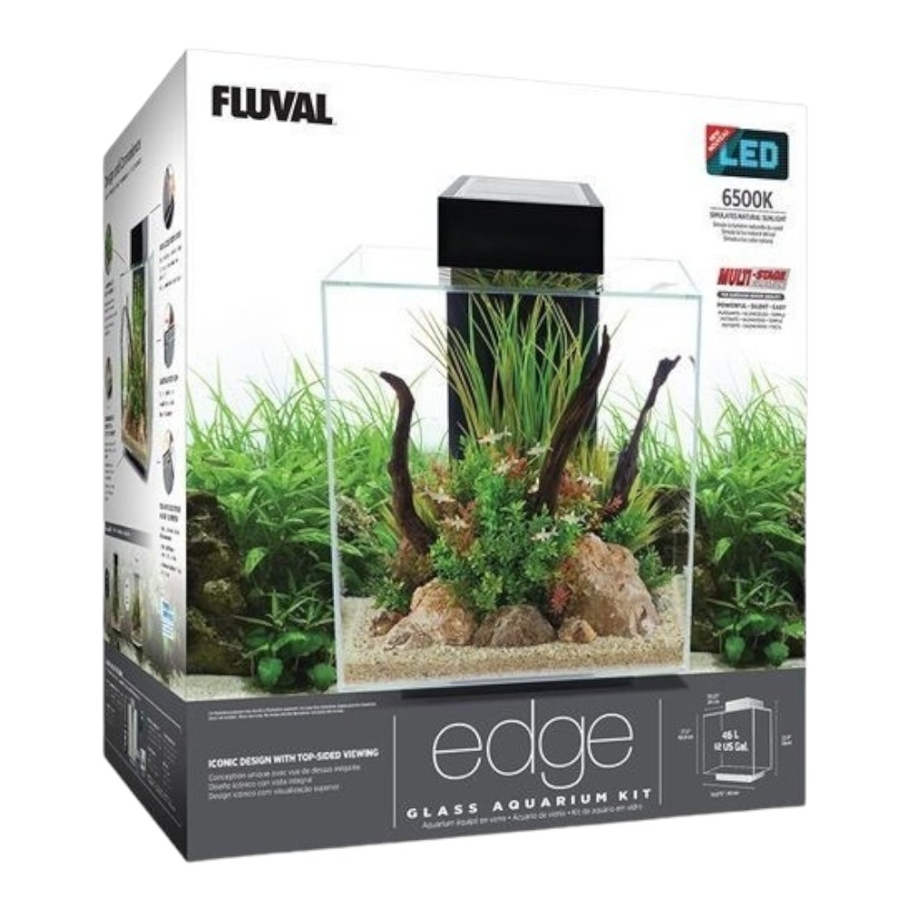 Fluval Edge 2.0 46L Aquarium Gloss White