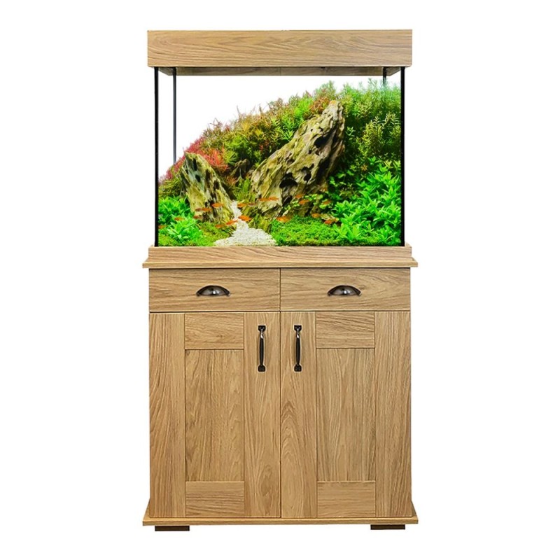 Fluval Shaker 168L Aquarium & Cabinet - Hampshire Oak