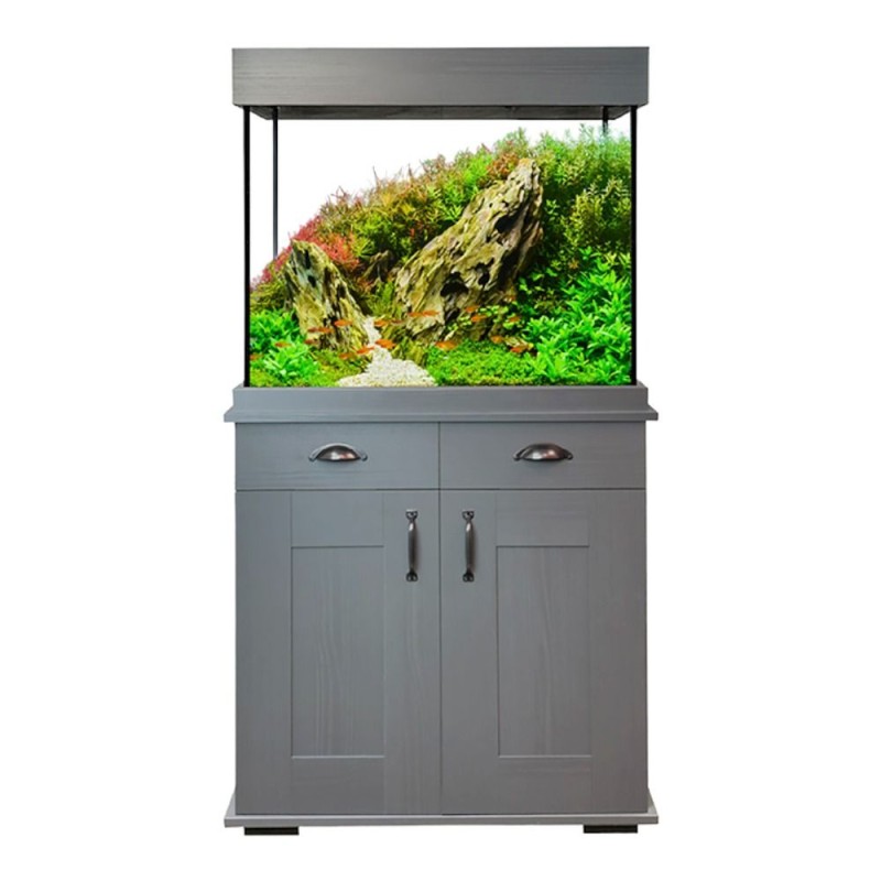Fluval Shaker 168L Aquarium & Cabinet - Slate Grey