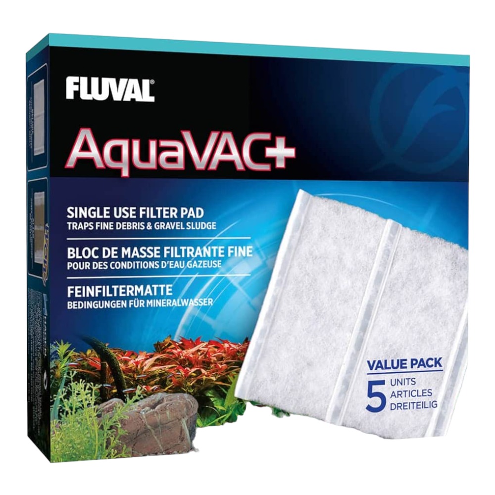 Fluval Aqua Vac Plus Fine Filter Pad (5pk)