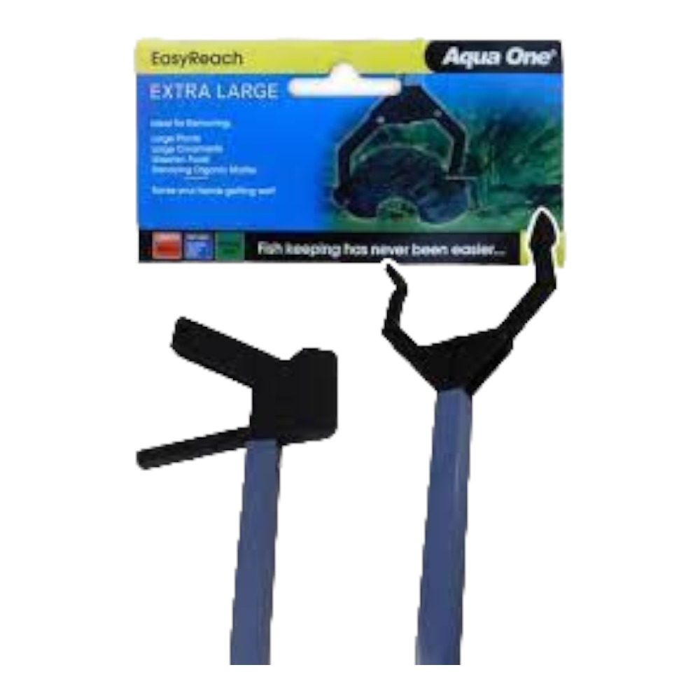 AquaOne EasyReach Aquarium Tongs Extra Large