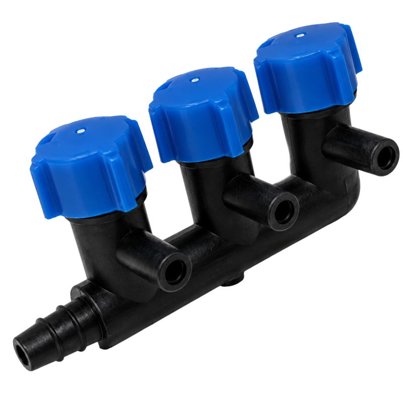 AquaOne Gang Valve 3 Way