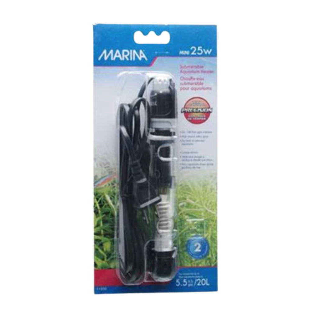 Fluval Marina Submersible Pre-Set Mini Heater 25W