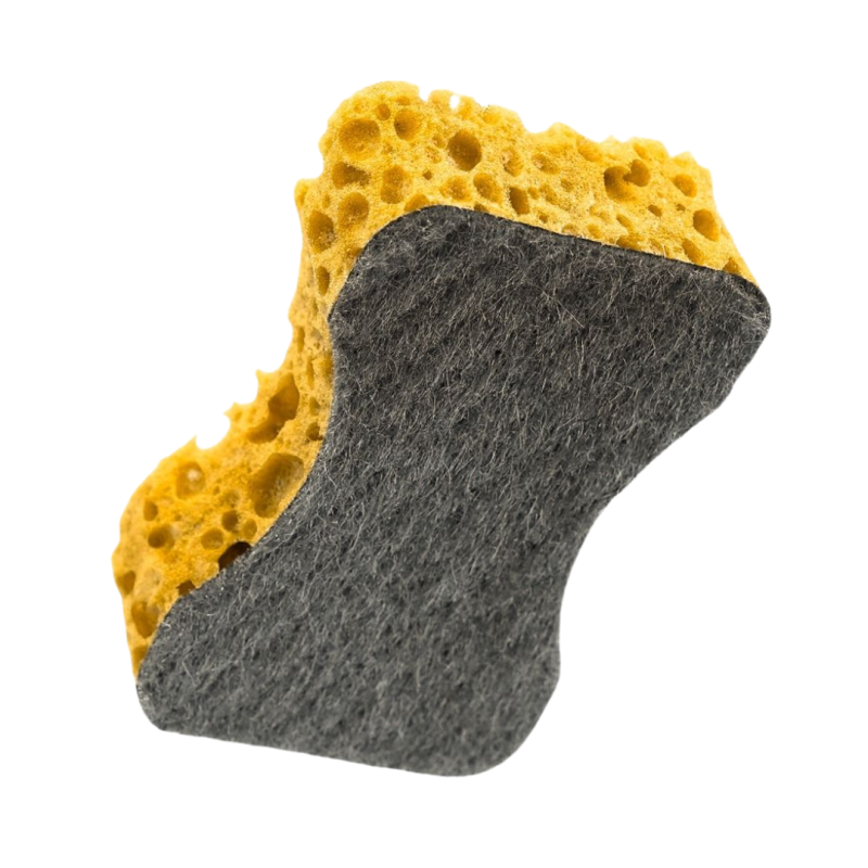 Green Aqua Aquarium Glass Cleaning Sponge - Coarse And Fine