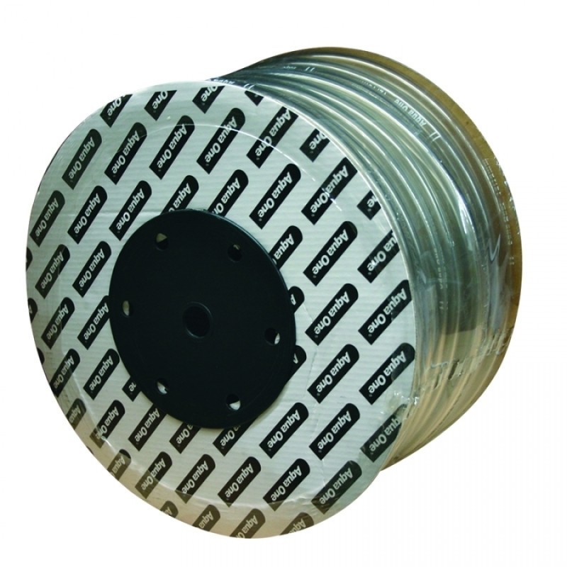 AquaOne PVC Hose Transparent Grey (19/25mm) per 1m
