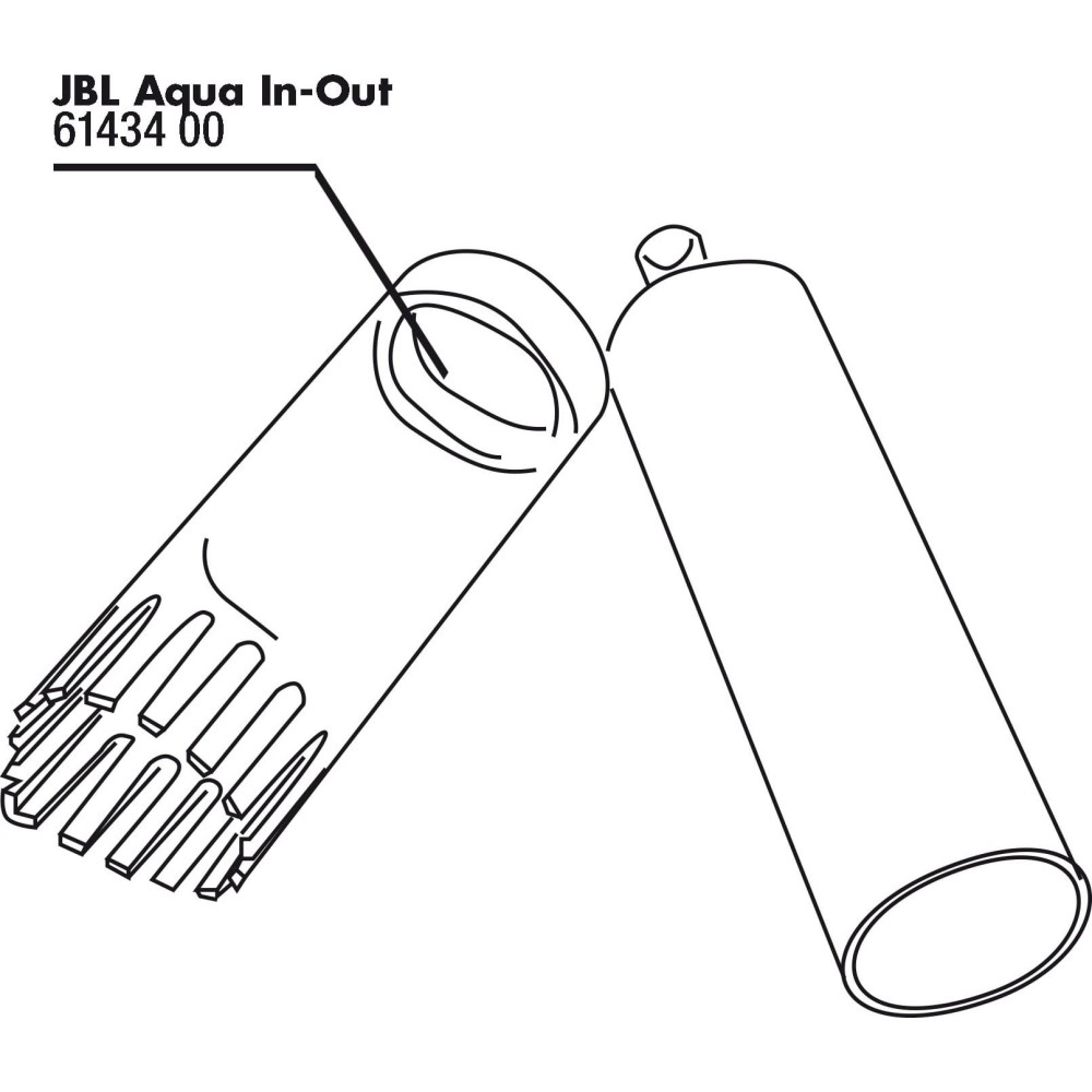 JBL Aqua In-Out Reinigungskamm Complete, 2 Teile