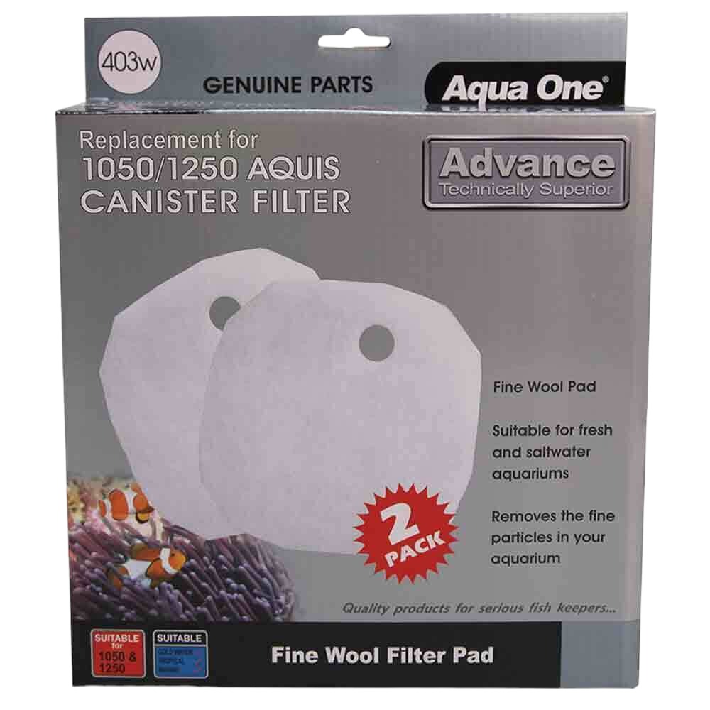 AquaOne Wool Pad - 1050/1250 Advance (2pk) 403w