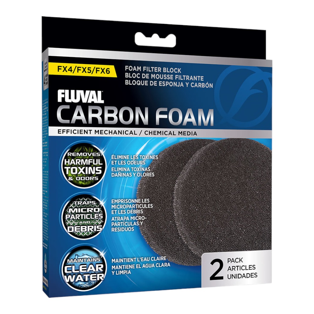 Fluval FX4/FX5/FX6 Carbon Impregnated Foam Pad