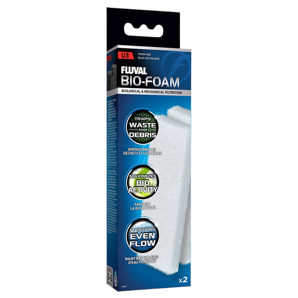 Fluval U3 Filter Foam Pad (2pcs)