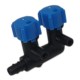 AquaOne Gang Valve 2 Way