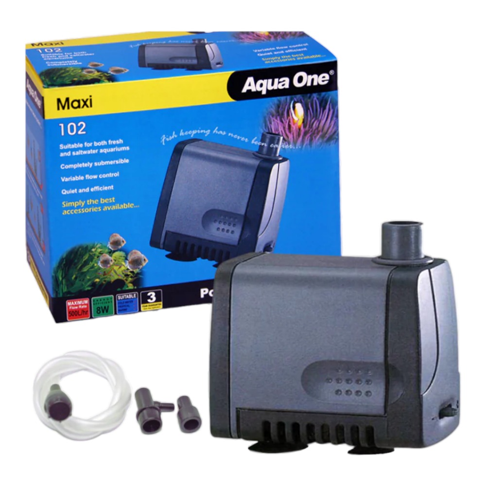 AquaOne Powerhead - 102 Maxi 500l/hr 1.05M Mh/h