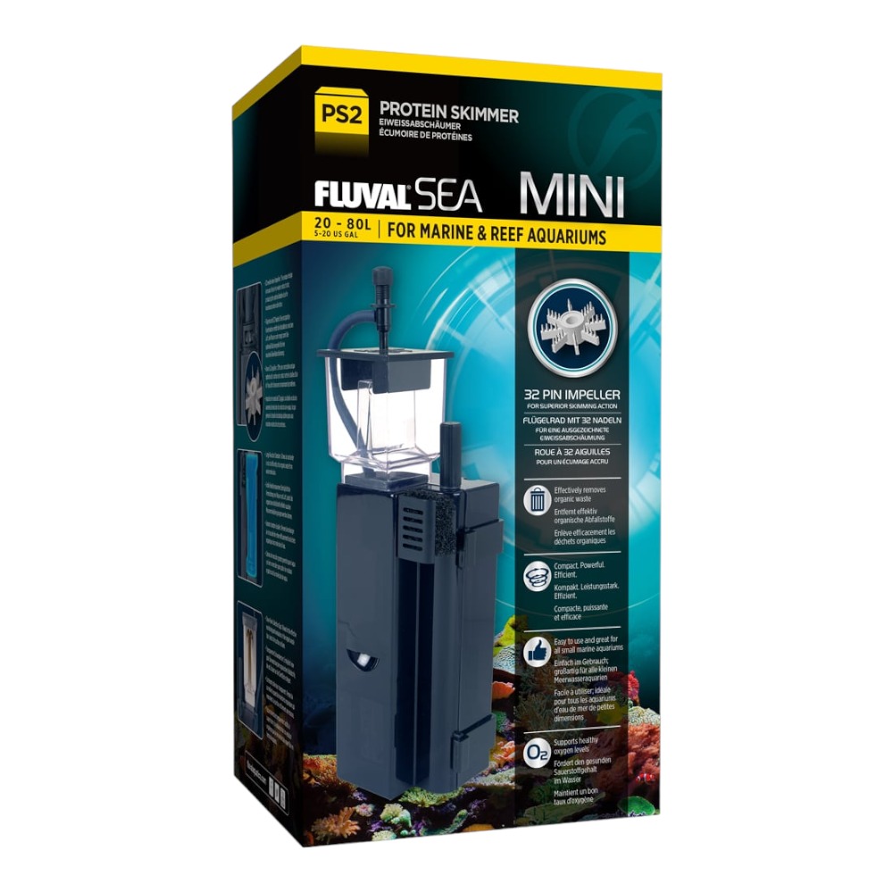 Fluval SEA PS2 Mini Protein Skimmer (Aquariums 20-80L)