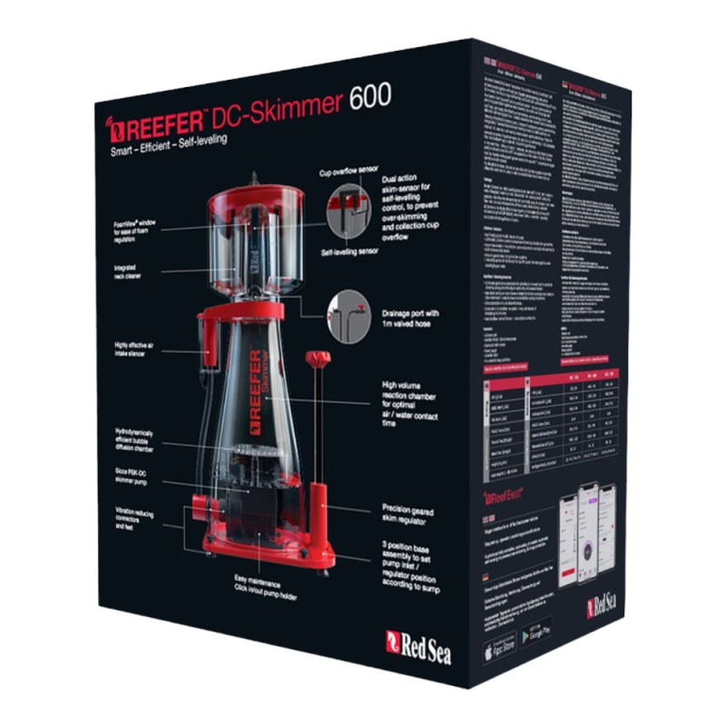 Red Sea Reefer Skimmer 600 - with DC Pump