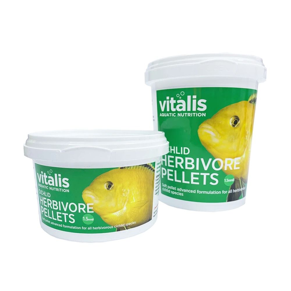 Vitalis Cichlid Herbivore Pellets 4mm 1.8kg