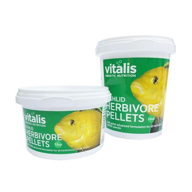 Vitalis Cichlid Herbivore Pellets 1.5mm