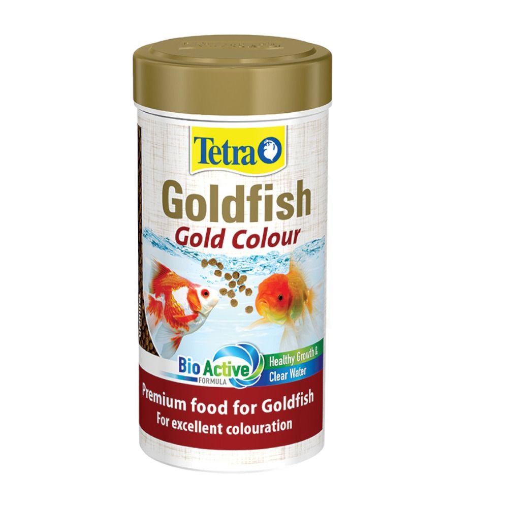 Tetra Goldfish Gold Colour 75g 250ml