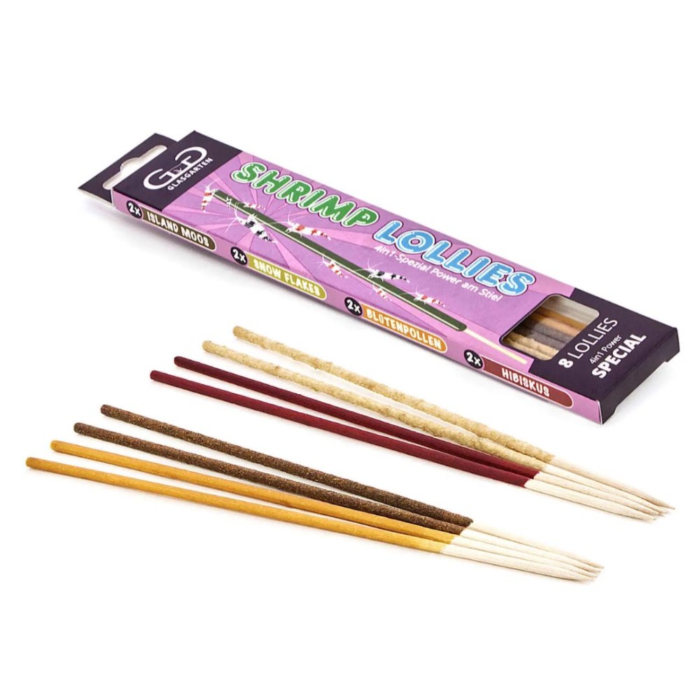 GlasGarten Shrimp Lollies – 4in1 Special Power 8 Sticks