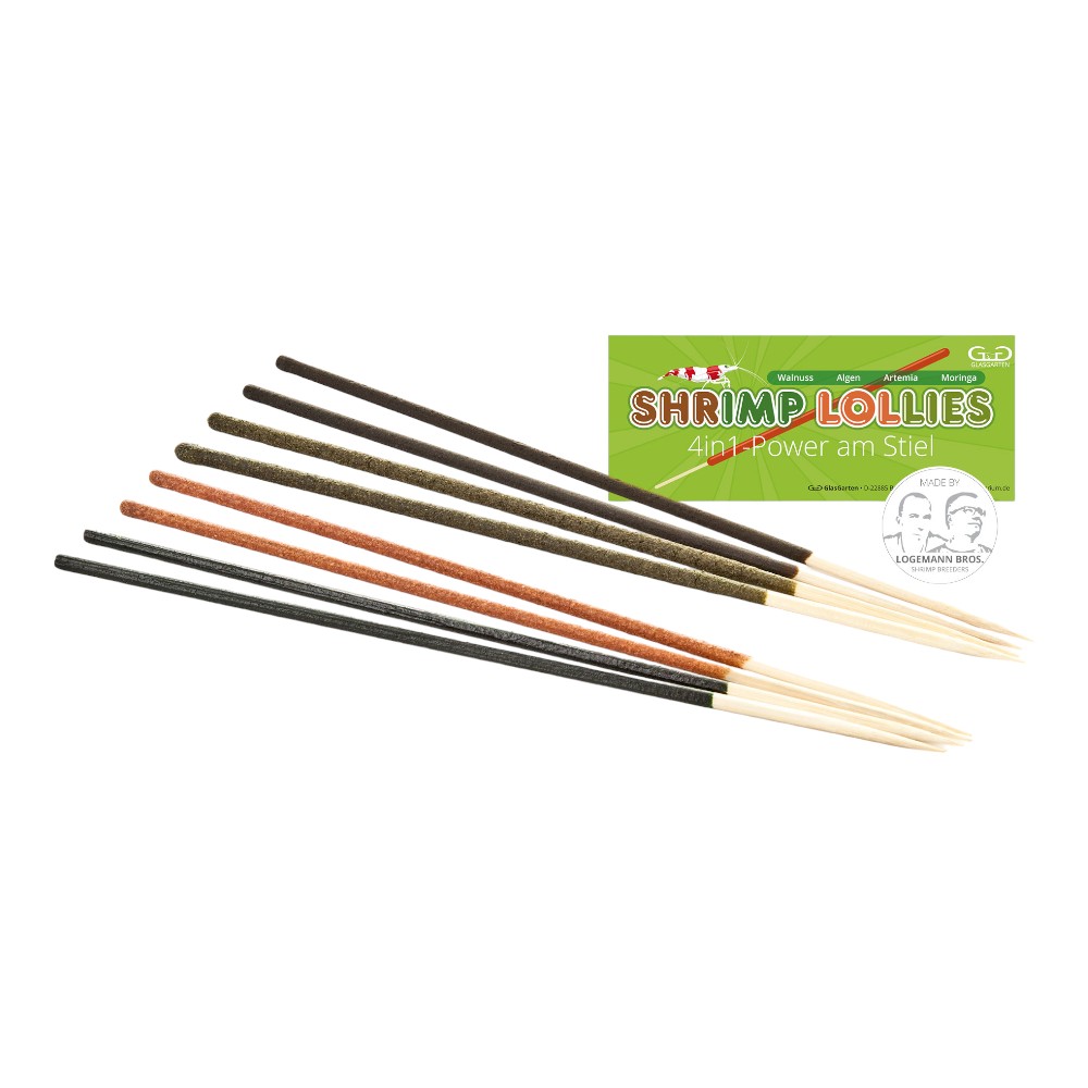 GlasGarten – Shrimp Lollies – 4in1 Sticks 8 sticks