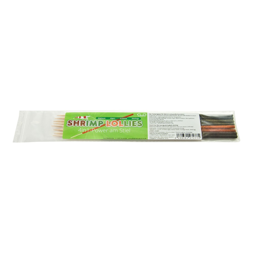 GlasGarten – Shrimp Lollies – 4in1 Sticks 8 sticks