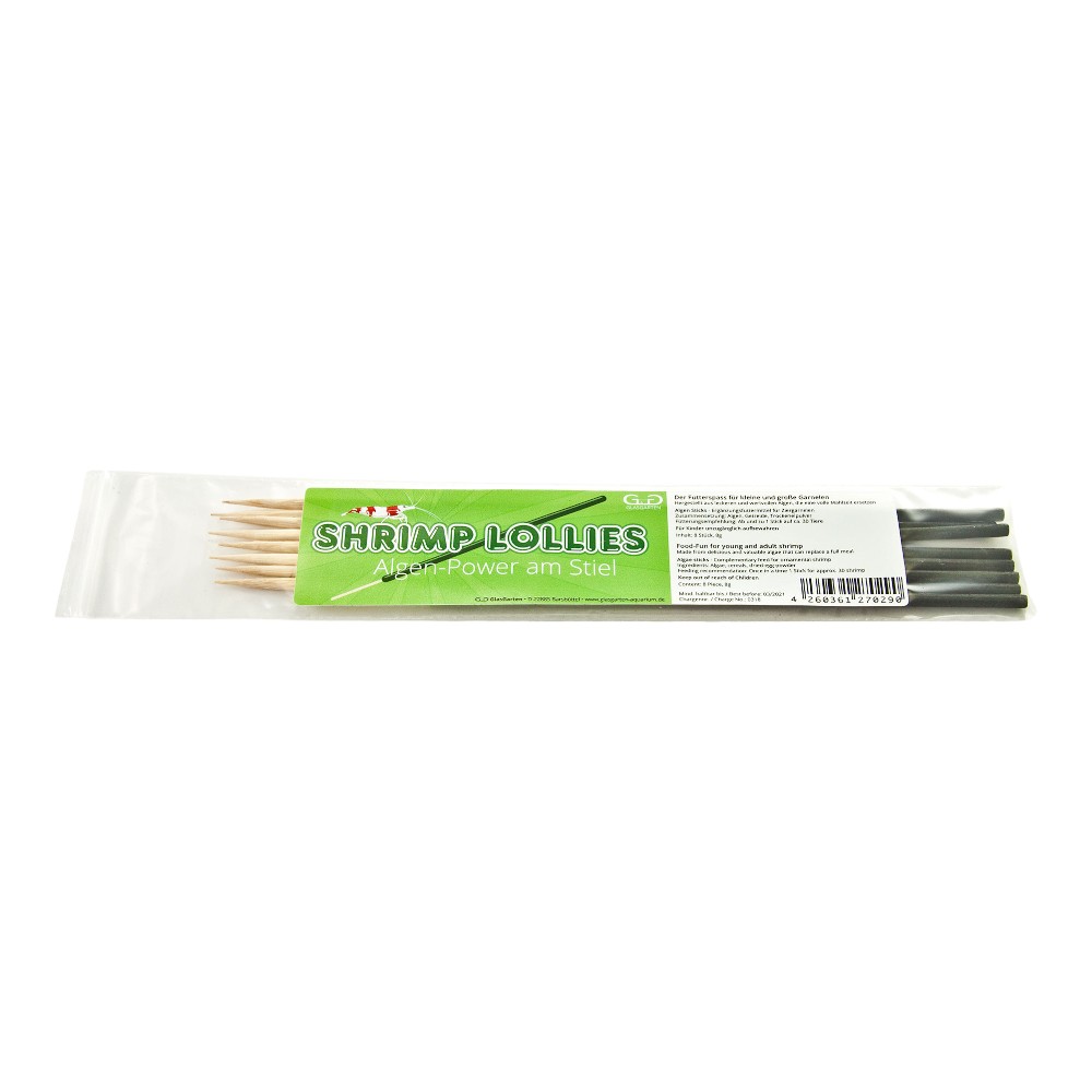 GlasGarten – Shrimp Lollies – Algae Sticks 8 sticks