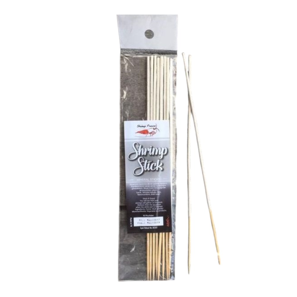 Ceramic Nature Shrimp Lolly Mineral 10 Pcs (15 Gram)
