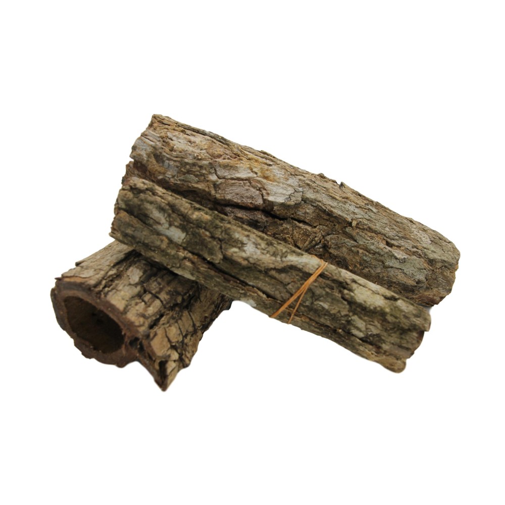 Ceramic Nature Catappa Bark Tube