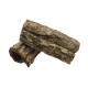Ceramic Nature Catappa Bark Tube