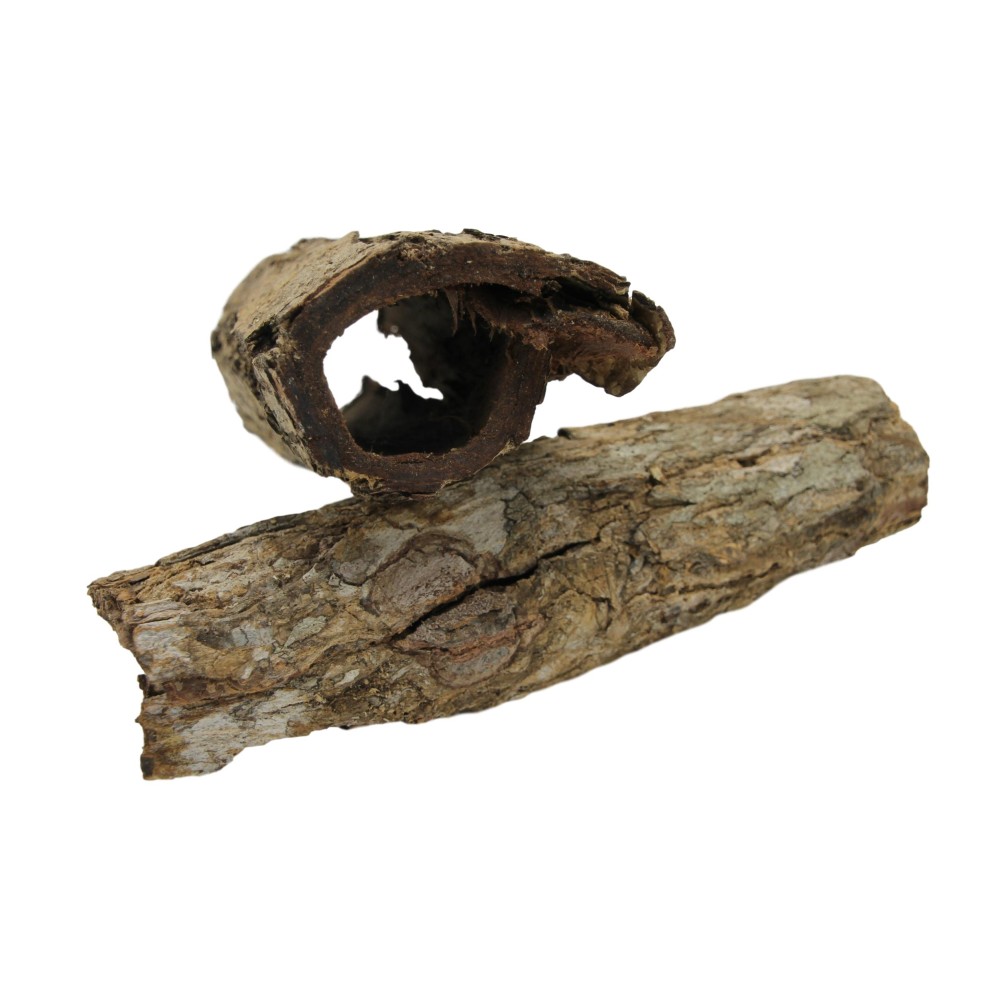 Ceramic Nature Catappa Bark Tube
