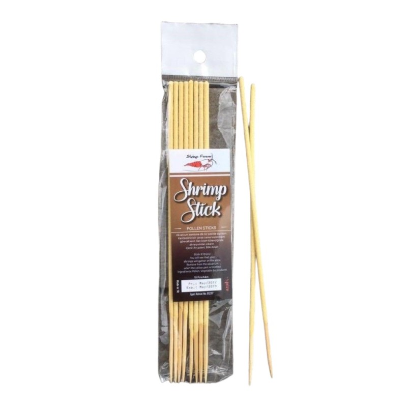 Ceramic Nature Shrimp Lolly Bee Pollen 10 Pcs (15 Gram)