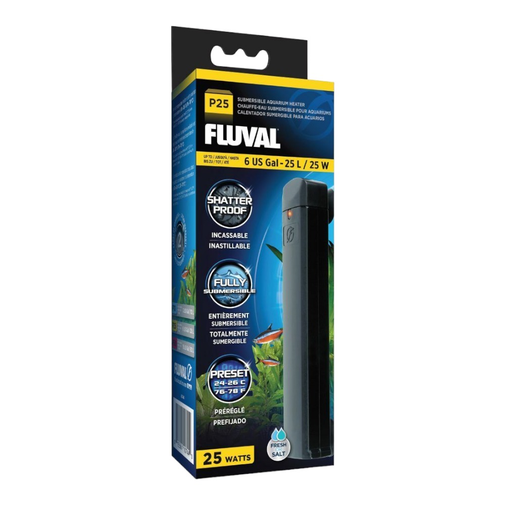 Fluval P25 Pre Set Heater 25w
