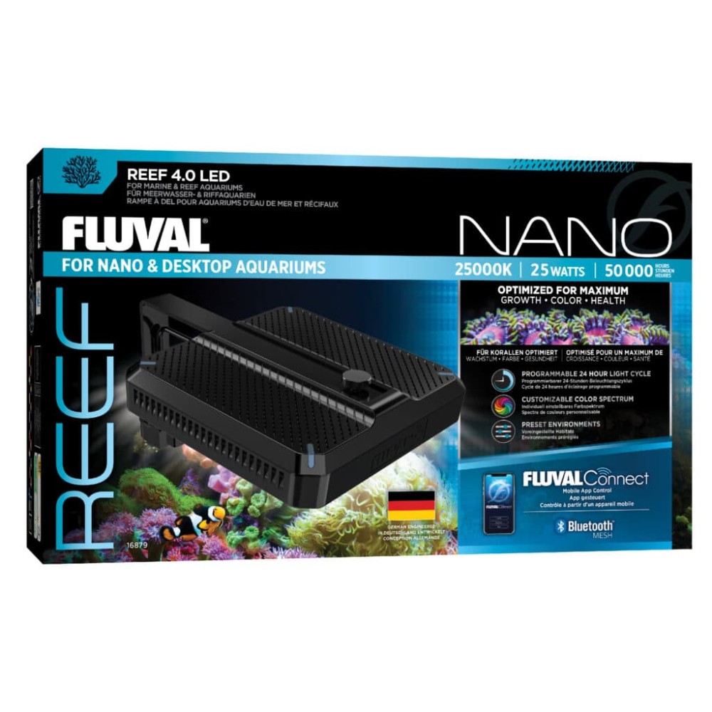 Fluval Reef 4.0 Nano LED Bluetooth Mesh 25w