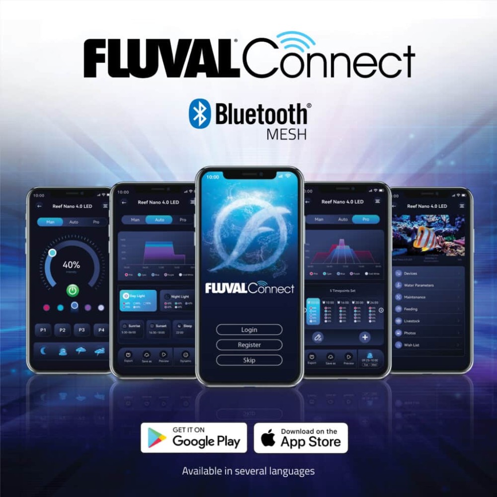 Fluval Reef 4.0 Nano LED Bluetooth Mesh 25w