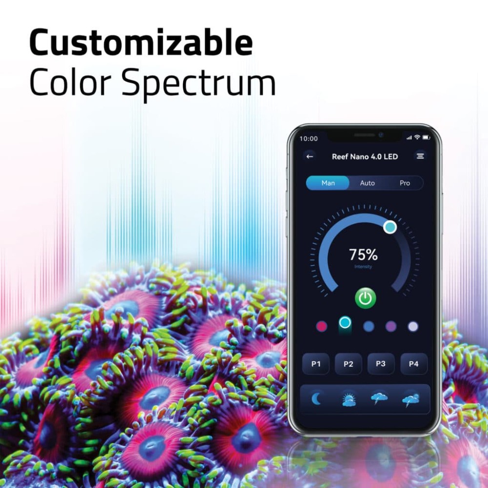 Fluval Reef 4.0 Nano LED Bluetooth Mesh 25w