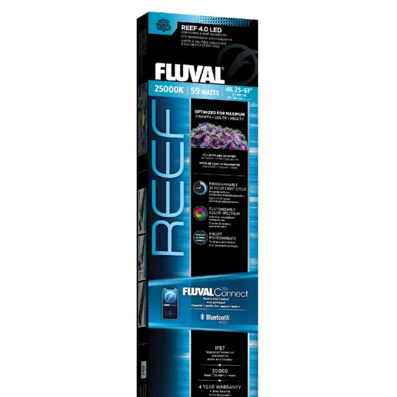 Fluval Reef 4.0 LED 59w Bluetooth Mesh 110cm
