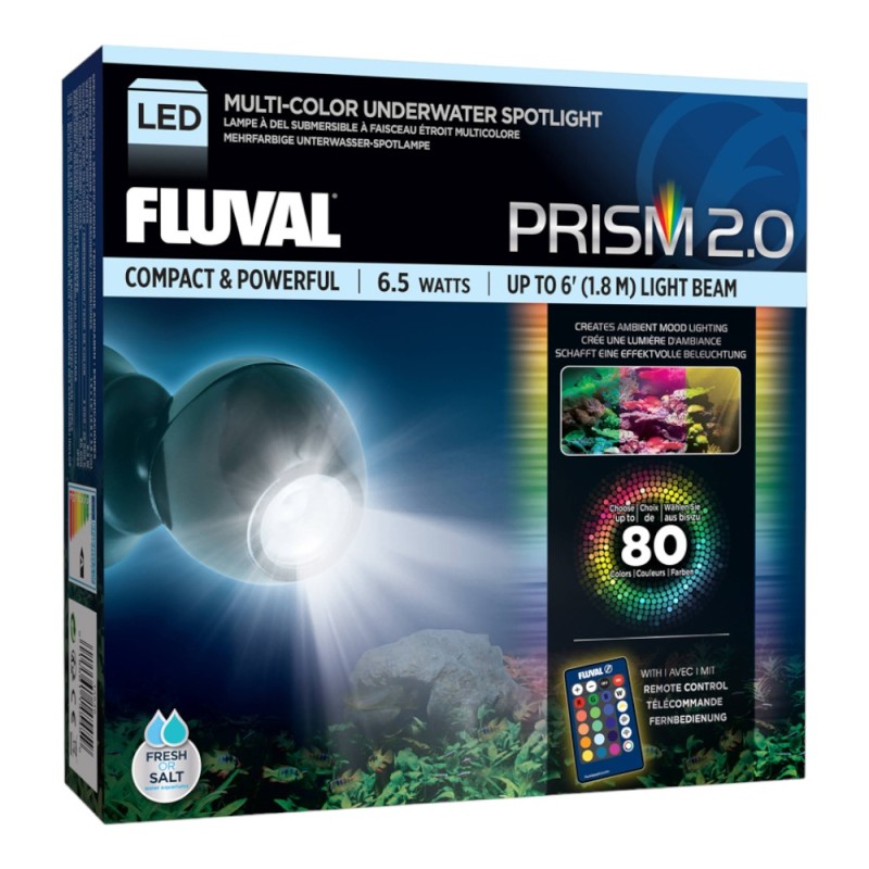 Fluval Prism Colour Changing Spot Lamp 6.5w